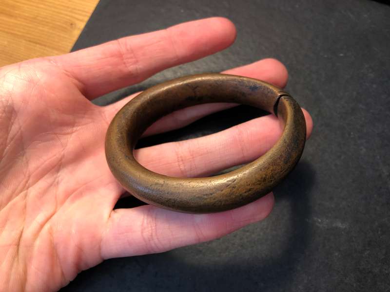 African Copper Manilla proto-coin - Lot 2 of 2