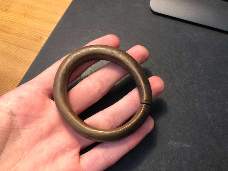 African Copper Manilla proto-coin - Lot 2 of 2