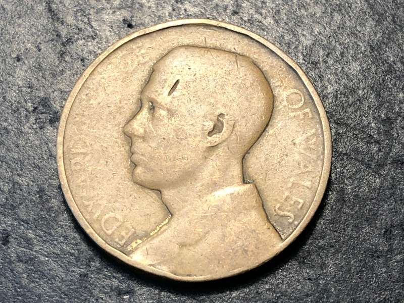 Visit of Edward Price of Wales to South Africa 1925 medallion (Laidlaw #0030a)