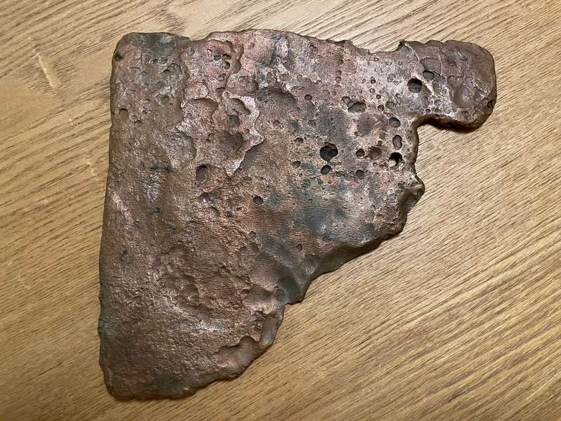 Shipwreck Plate money coin From the Nicobar shipwreck wrecked in 1783 near Cape Agulhas - lot 2 of 3