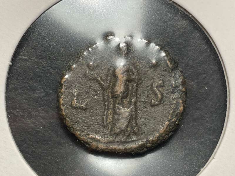 Ancient Roman Empire bronze Tetradrachm - Emperor Diocletian, minted between 289 to 291 AD