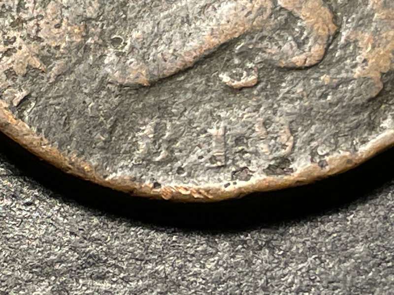 Well used 1819 American early large 1 cent coin