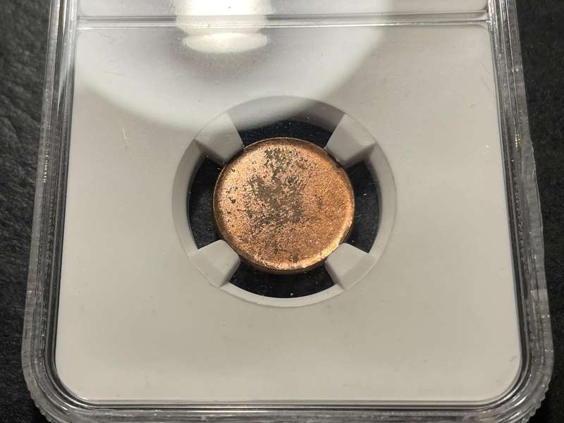 Rare! Error South African 2 cent blank planchets (1990 to 2001) graded by SANGS - Lot 4 of 4