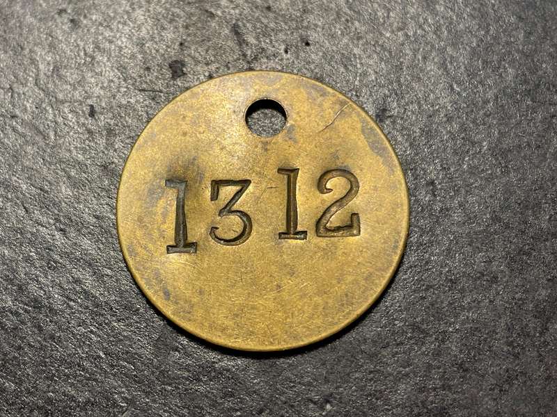 Silverwood colliery (UK) tool check token - Unusual and rare