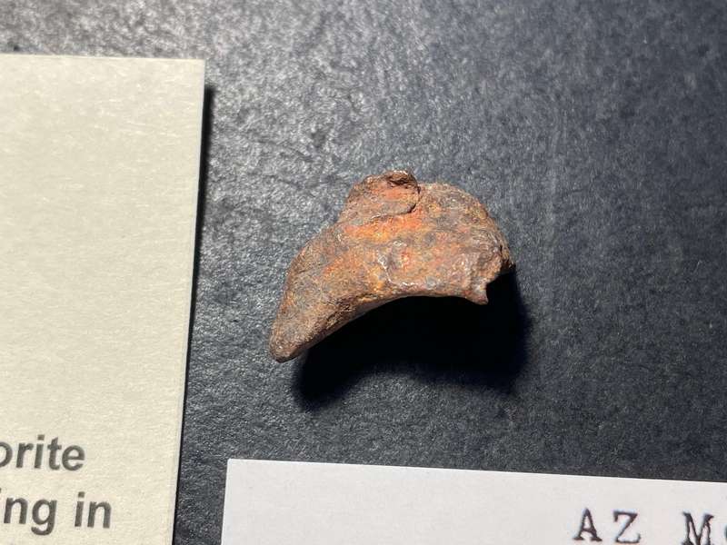 Genuine meteorite - Rare 39.15 ct piece of metal from Outer Space with Certificate of Authenticity
