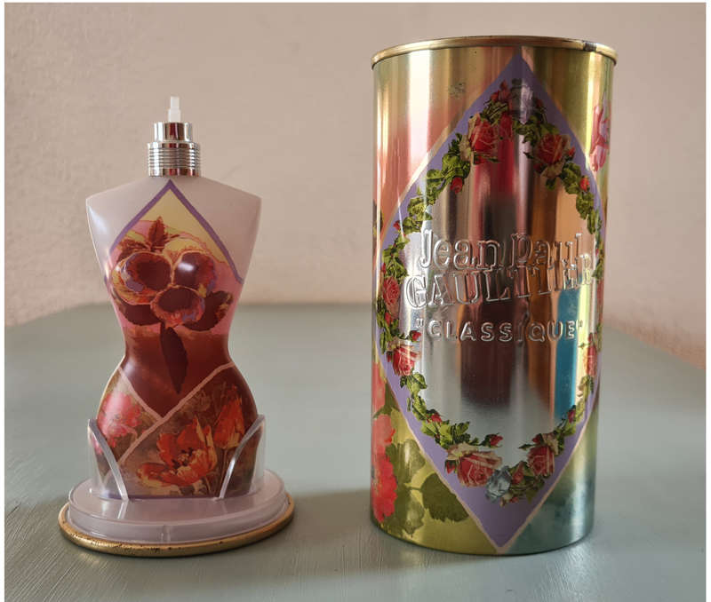Empty perfume containers X 9