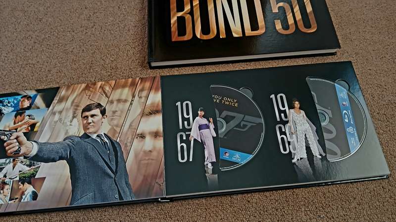 Blu-Ray disc set - 50 years of James Bond