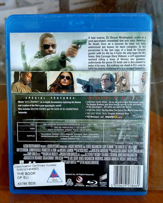 Blu-Ray disc - THE BOOK OF ELI