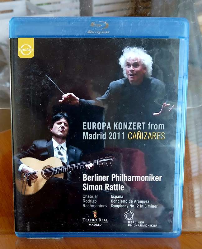 Blu-Ray disc - SIMON RATTLE BERLIN PHILHARMONIC - CONCERTO DE ARANJUEZ
