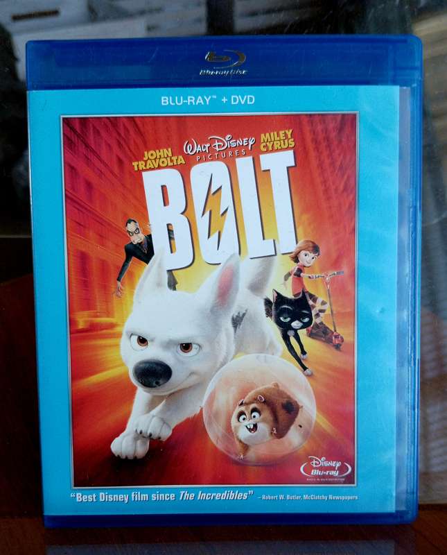 Blu-Ray disc - BOLT Disney