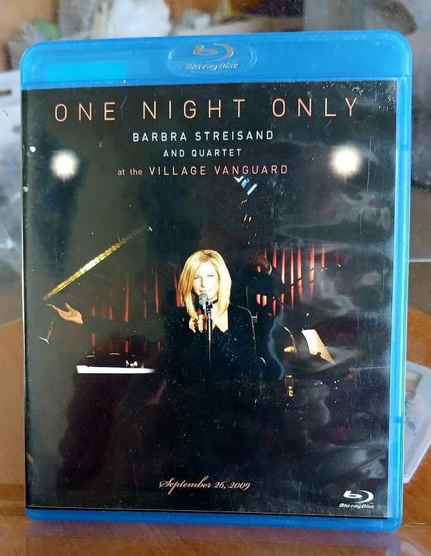 Blu-Ray disc - Barbara Streisand ONE NIGHT ONLY