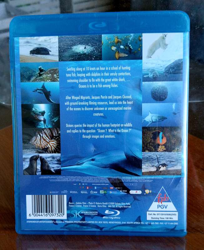 Blu-Ray disc - OCEANS