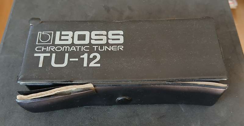 BOSS TU-12 tuner (guitar and other)