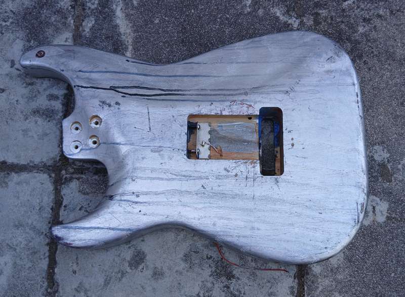 Strat Style Guitar Body - Needs Work
