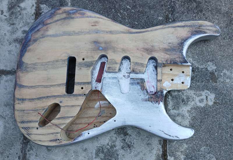 Strat Style Guitar Body - Needs Work