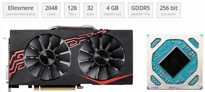 ASUS RX470 MINING 4GB ** GAMING GRAPHICS CARD ** DVI PORT ONLY ** GOOD CONDITION ** WARRANTY **