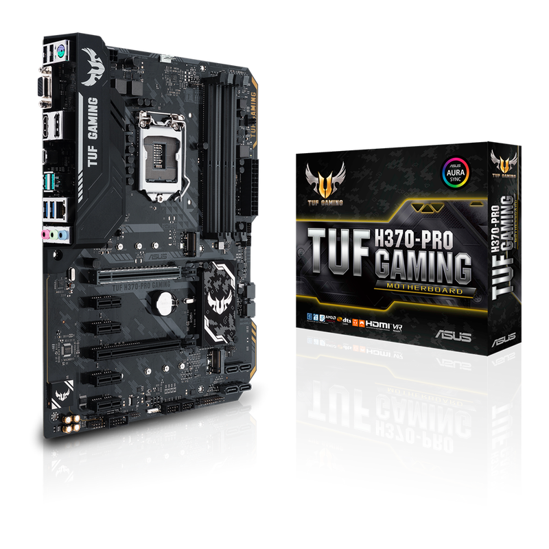 ASUS TUF H370-PRO GAMING ** GAMING MOTHERBOARD ** GOOD CONDITION ** WARRANTY **