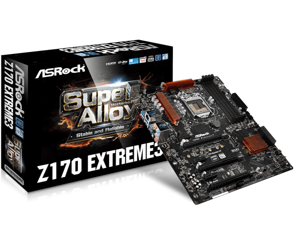 Asrock Z170 Extreme 3 - Gaming Motherboard - Good Condition - Warranty