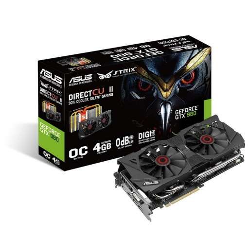 Asus Gtx980 4G Strix - Gaming Graphics Card - Good Condition - Warranty