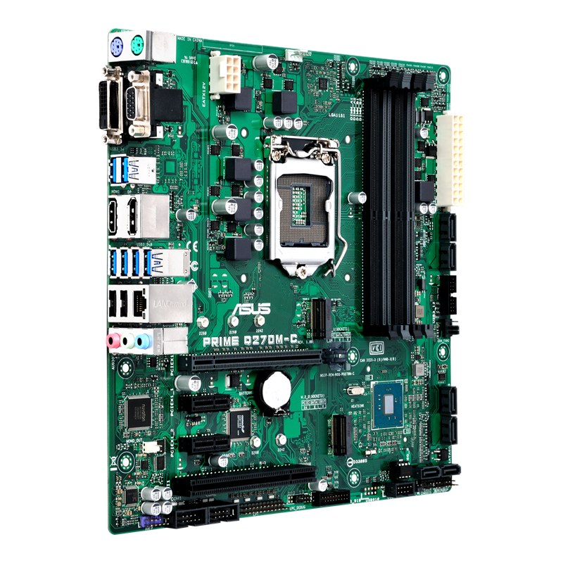 Asus Prime Q270M-C - Gaming Motherboard - Good Working Condition - Warranty