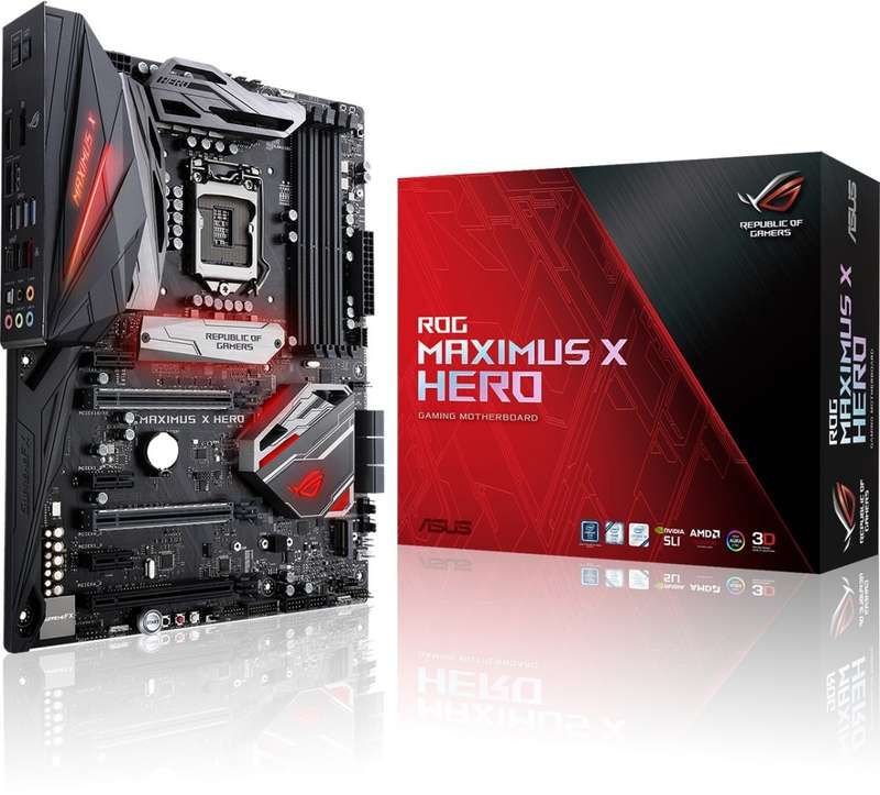 ASUS Z370 ROG MAXIMUS X HERO(WI-FI) ** GAMING MOTHERBOARD ** GOOD CONDITION ** WARRANTY **