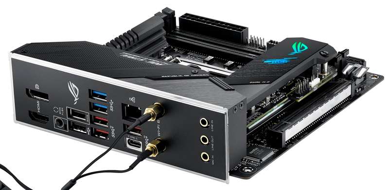 ASUS Z490i ROG STRIX ** GAMING MOTHERBOARD ** WIFI ** BLUETOOTH** EXCELLENT CONDITION ** WARRANTY **