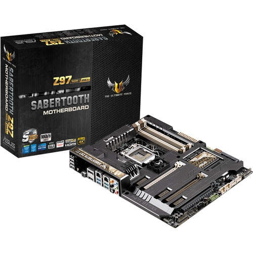Asus Z97 Sabertooth Mark 1 - Gaming Motherboard - Good Condition - Warranty