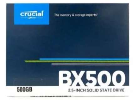 CRUCIAL BX500 ** 500GB SSD ** EXCELLENT CONDITION ** WARRANTY **