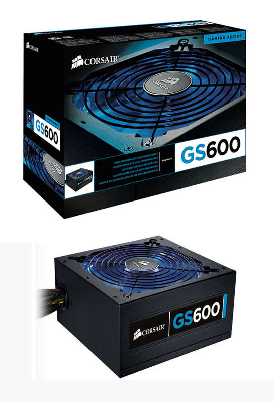 Corsair GS600 - Gaming Power Supply - Good Condition - Warranty