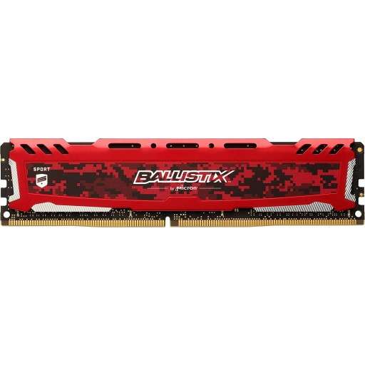 Crucial 8GB Ballistix Sport 2666Mhz DDR4 - Good Condition - Warranty