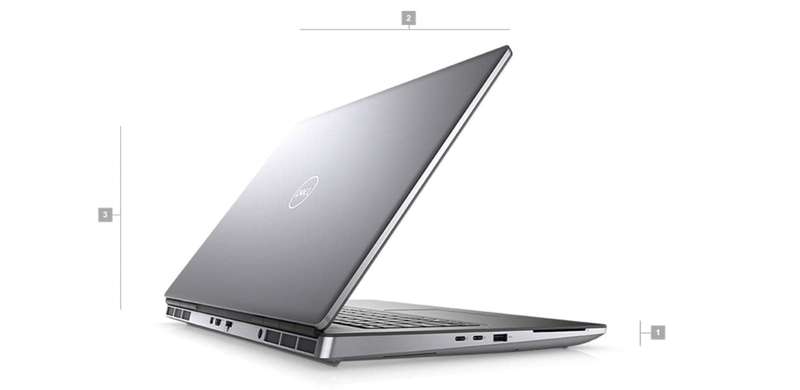 DELL PRECISION 7760 ** i7 11800H ** 32GB RAM ** 512GB SSD x 2 ** NVIDIA RTX A4000 8G ** WARRANTY **