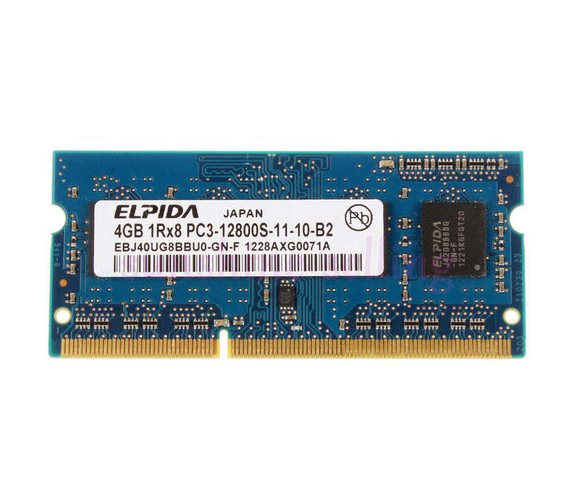Elpida 4GB 1600Mhz DDR3 - Laptop Ram - Good Condition - Warranty