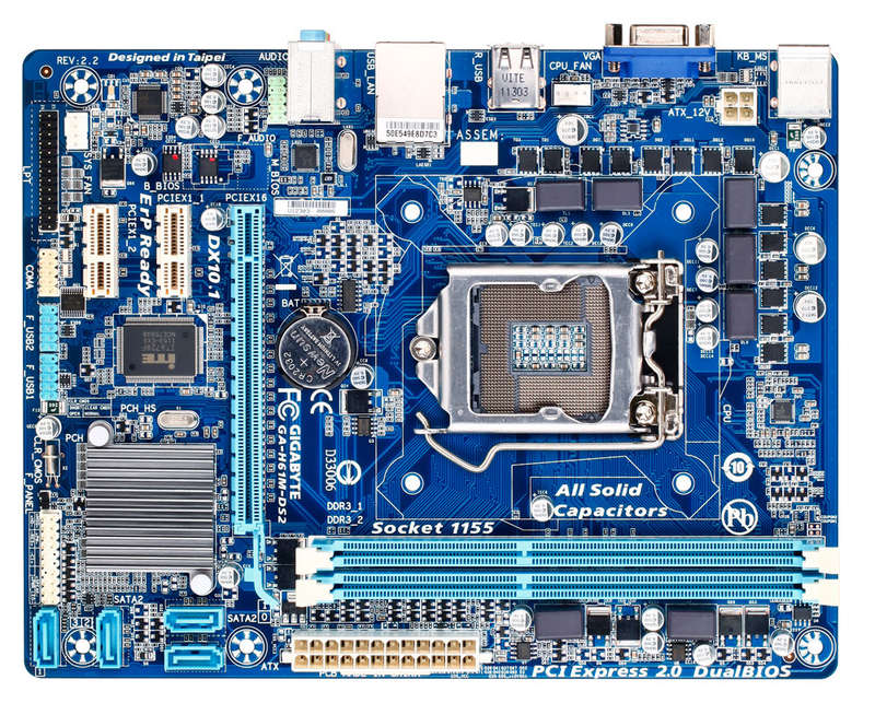 GIGABYTE GA-H61M-DS2 ** MOTHERBOARD ** GOOD CONDITION ** WARRANTY **