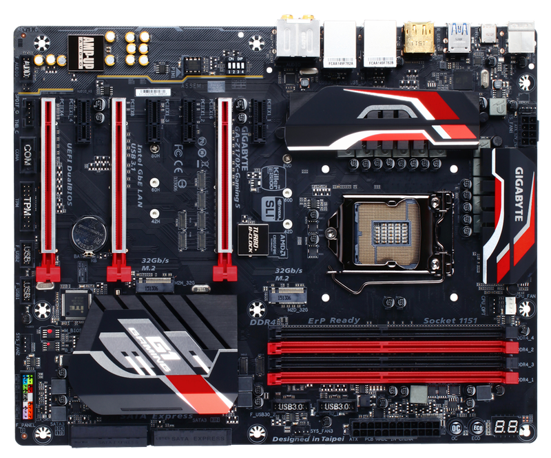 GIGABYTE GA-Z170X GAMING 5 ** GAMING MOTHERBOARD ** GOOD CONDITION ** WARRANTY **