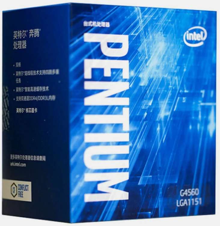 Intel Pentium G4560 - Desktop Processor - Good Working Condition - Warranty