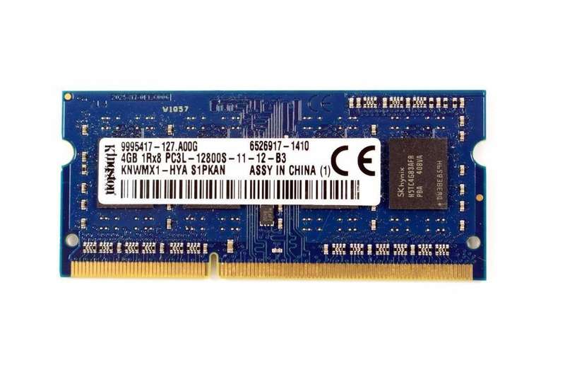 Kingston 4GB 1600Mhz DDR3 - Laptop Ram - Good Condition - Warranty