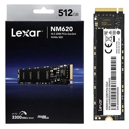 LEXAR NM620 512GB ** SOLID STATE DRIVE ** EXCELLENT CONDITION ** WARRANTY **
