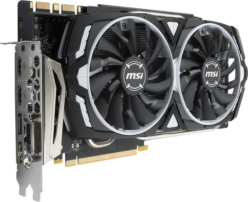 Msi Gtx 1070 8G Armor OC - Gaming Graphics Card - Warranty - Good Working Condition