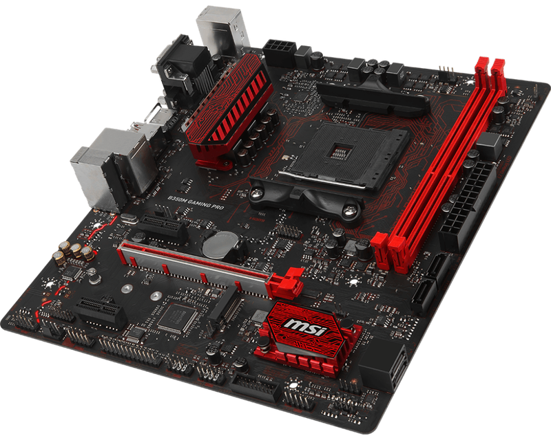 MSI B350M GAMING PRO AM4 ** GAMING MOTHERBOARD ** GOOD CONDTION ** WARRANTY **