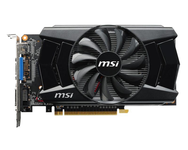 MSI GTX 750TI OC 2GB ** GAMING GRAPHICS CARD ** GOOD CONDITION ** WARRANTY **