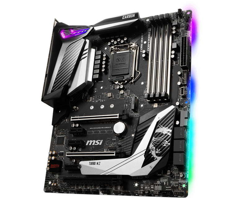 MSI MPG Z390 GAMING PRO CARBON AC ** GAMING MOTHERBOARD ** GOOD CONDITION ** WARRANTY **