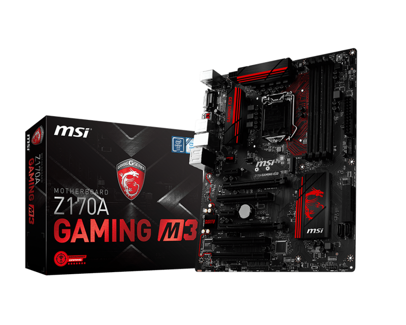 MSI Z170A GAMING M3 ** GAMING MOTHERBOARD ** GOOD CONDITION ** WARRANTY **