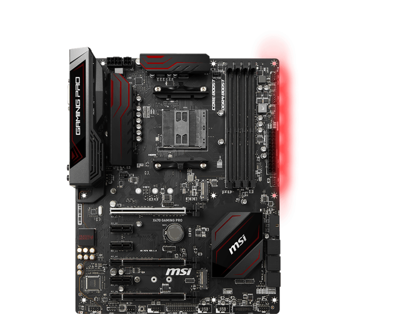 MSI X470 GAMING PRO ** AM4 SOCKET GAMING MOTHERBOARD ** GOOD CONDITION ** WARRANTY **