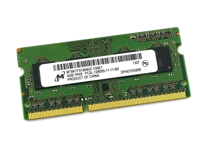 Micron 4GB 1600Mhz DDR3 - Laptop Ram - Good Condition - Warranty