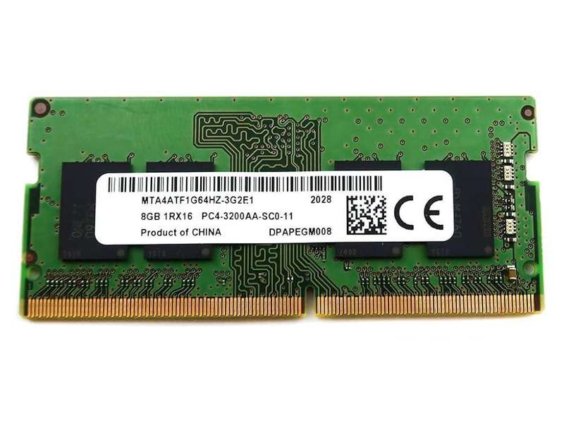 Micron 8GB 3200Mhz DDR4 - Laptop Ram - Good Condition - Warranty