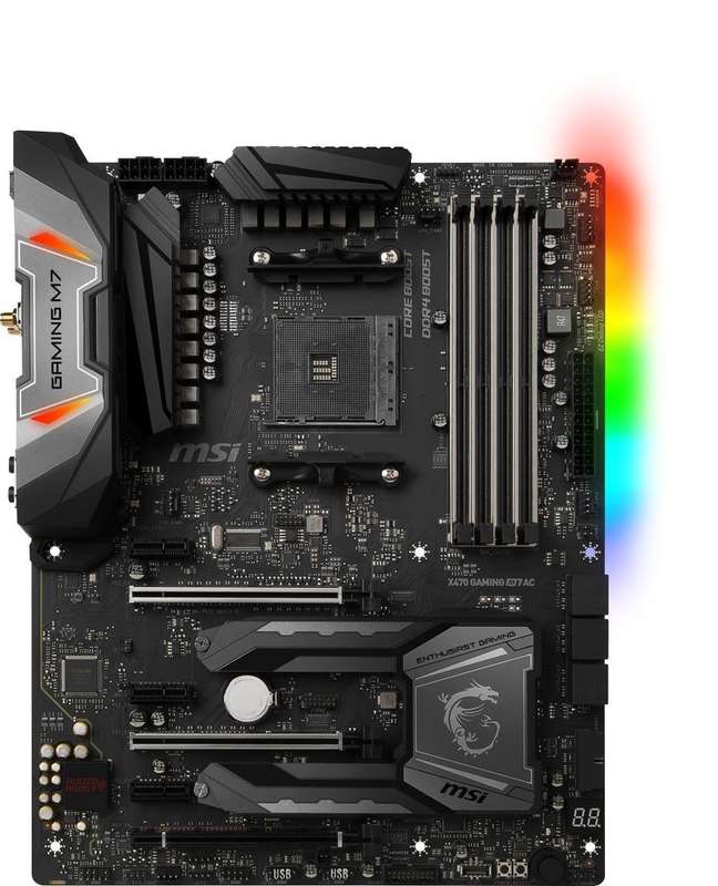 Msi X470 Gaming M7 AC - Gaming Motherboard - Wifi - Bluetooth - Good Condition - Warranty