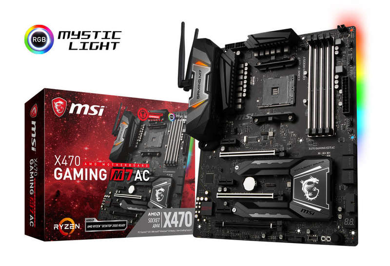 Msi X470 Gaming M7 AC - Gaming Motherboard - Wifi - Bluetooth - Good Condition - Warranty