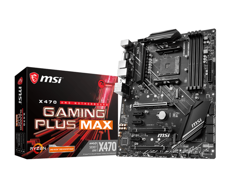 Msi X470 Gaming Plus Max - Gaming Motherboard - Good Condition - Warranty
