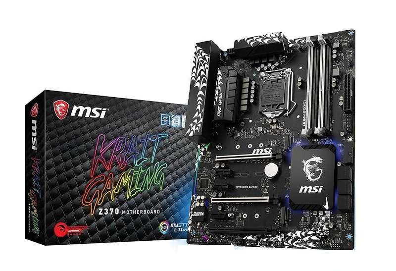Msi Z370 Krait Gaming - Gaming Motherboard - Good Condition - Warranty