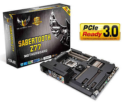 Asus Z77 Sabertooth - Gaming Motherboard - Good Condition - Warranty